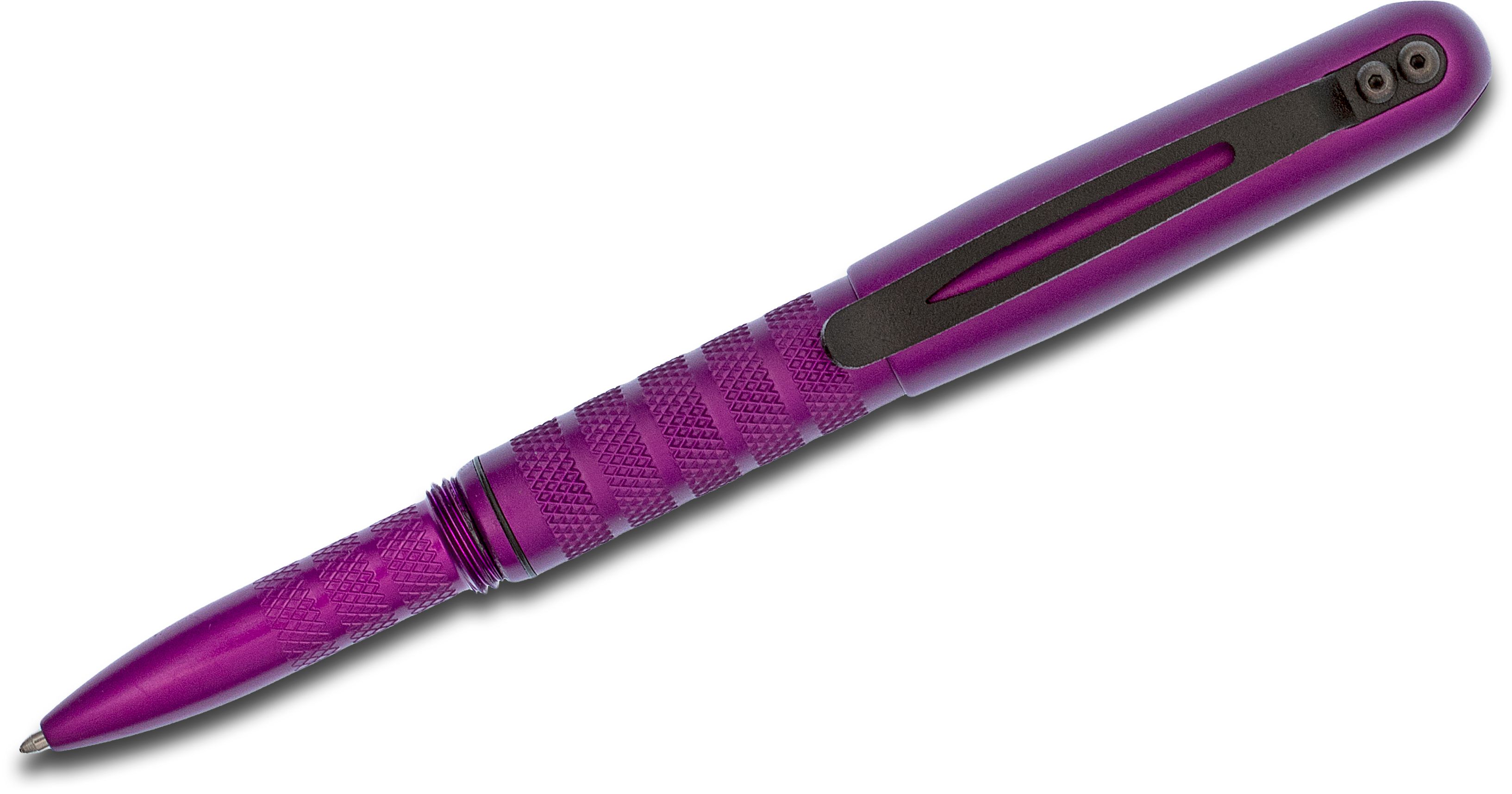 Tuff-Writer Operator Tactical Pen, Purple (TW-OPS-AL-PUR) - KnifeCenter