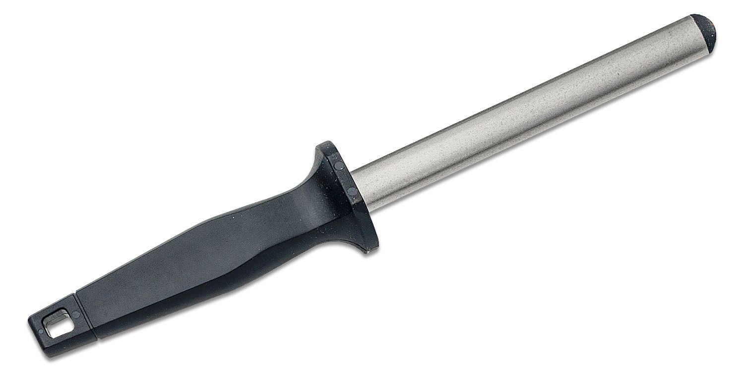 600# 12'' Grit Diamond Kitchen Knife Sharpening Steel Rod