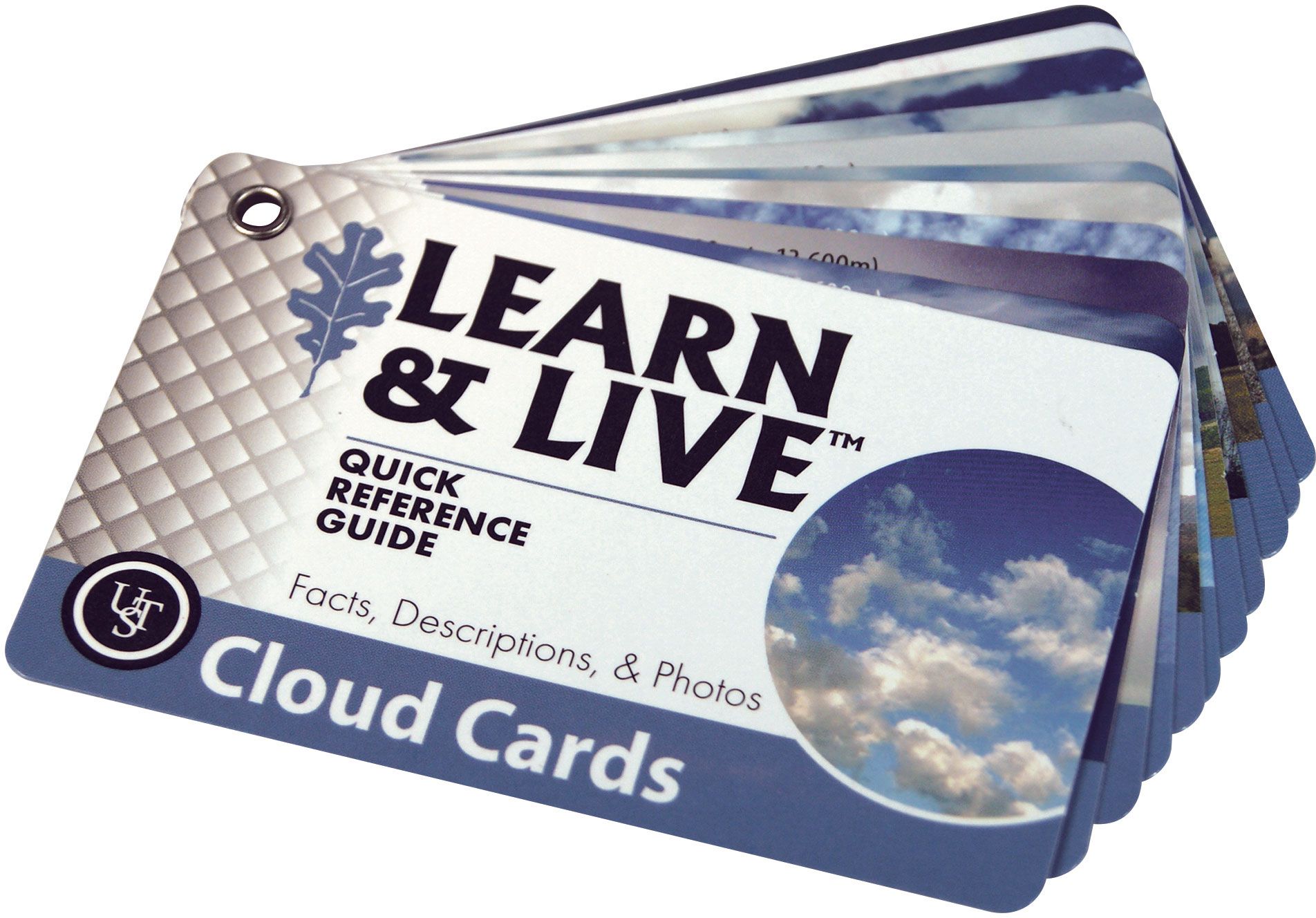 UST 20-80-0260 Cloud Cards Pocket Weather Guide 11 Cards 