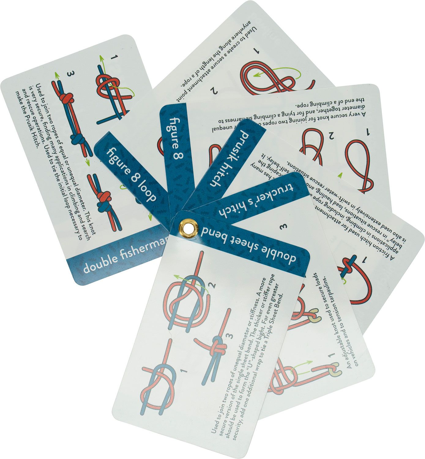  ReferenceReady Complete Knot Card Bundle - 7 Pocket Knot  Books