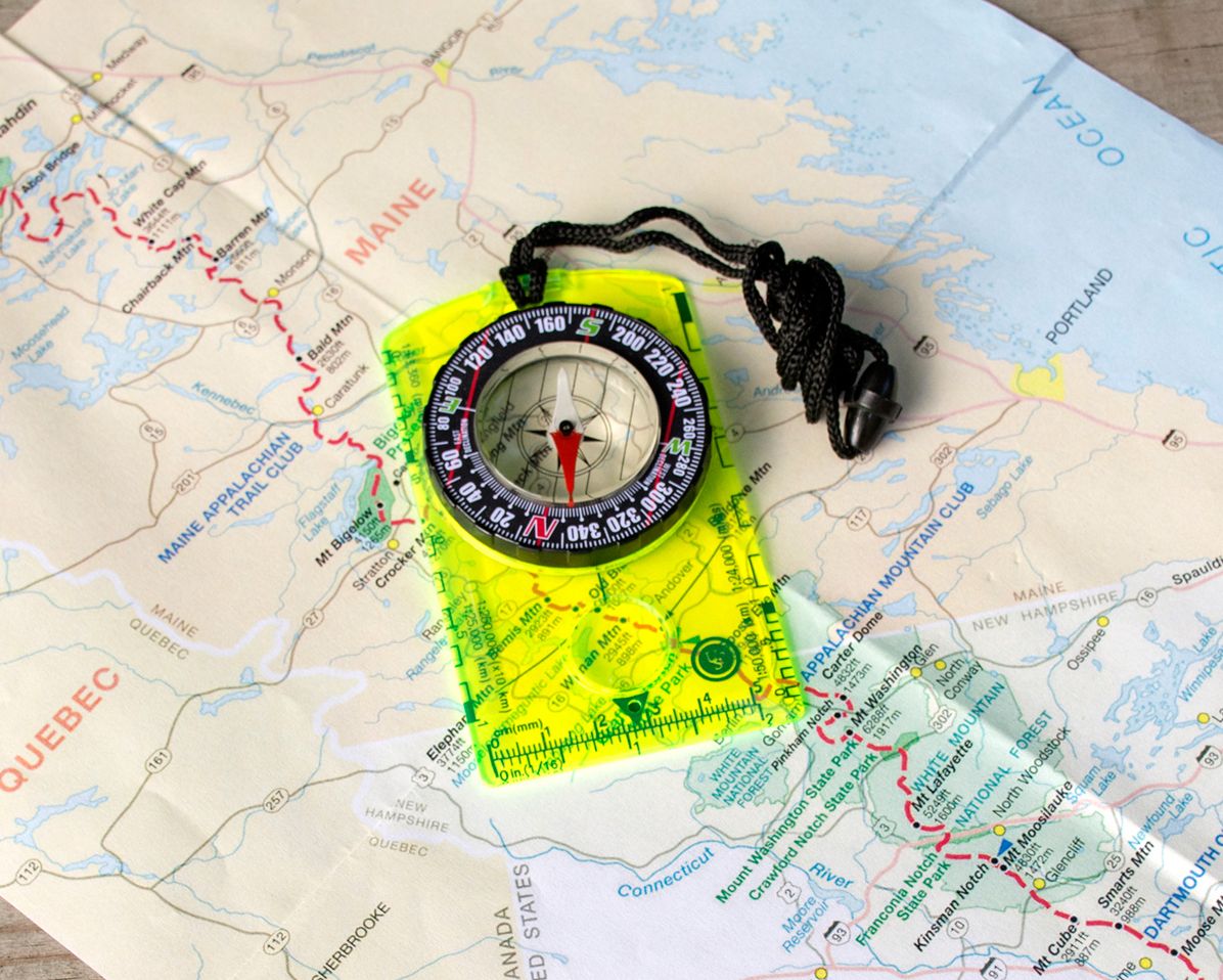 UST Ultimate Survival Hi Vis Deluxe Map Compass - KnifeCenter - 20