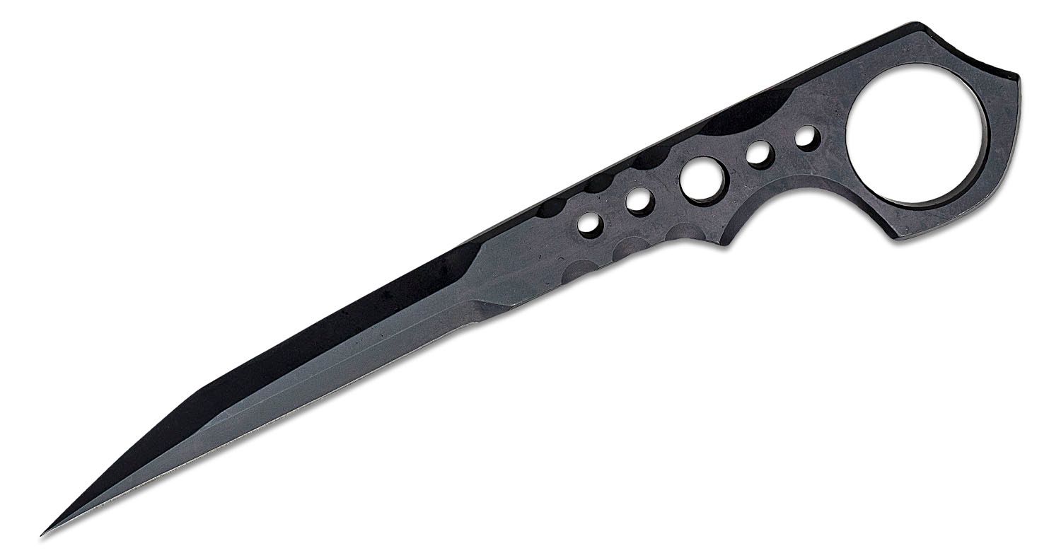 2 in 1 Cool Black Multi-Functional Fixed Blade Scissor Knife with Shea –  Dispatch Knives