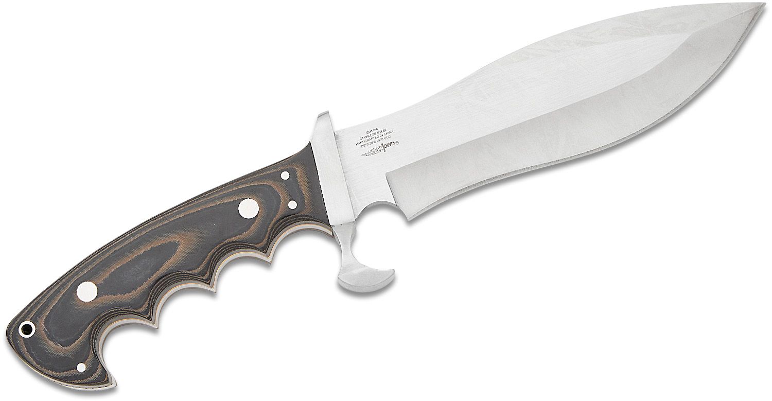United Cutlery Gil Hibben Alaskan Survival Knife 6-7/8 Blade with Leather  Sheath - KnifeCenter - GH1168