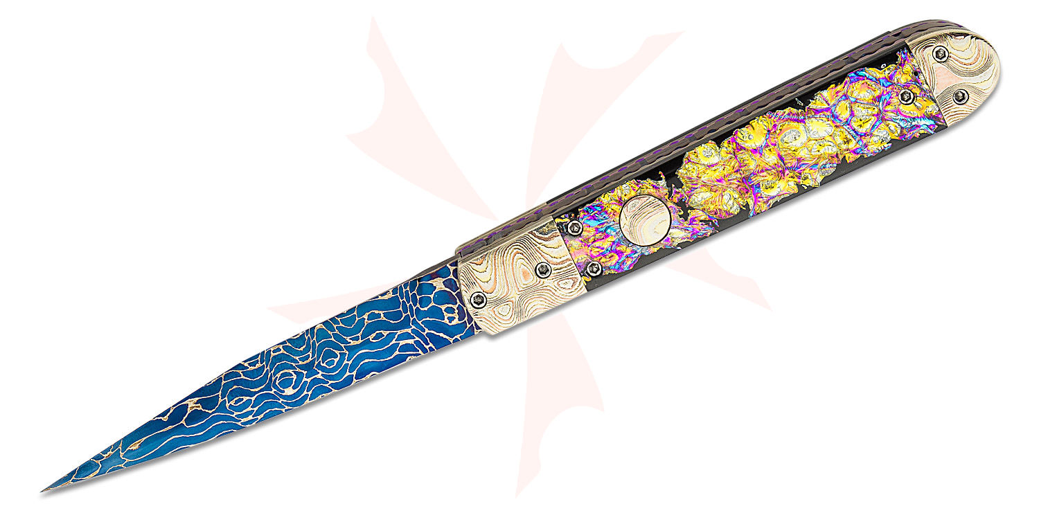 Brandon Vallotton Custom Fitz Automatic Folding Knife 3.5