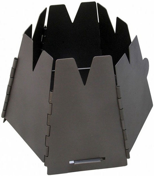 バーベキュー・調理用品 Vargo Titanium Hexagon Wood Stove T-415 Vargo Titanium Hexagon Wood Stove (T-415) - KnifeCenter