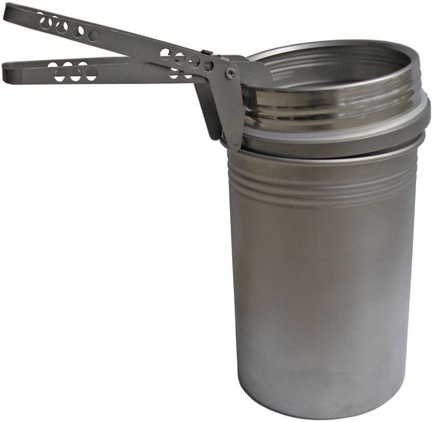 Vargo Titanium Bot - Bottle and Pot Combo (T-427) - KnifeCenter