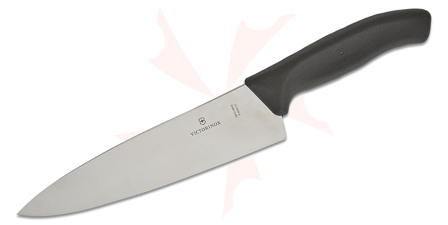 Victorinox Swiss Classic 3-Piece Chef Set , Black TPE Handles