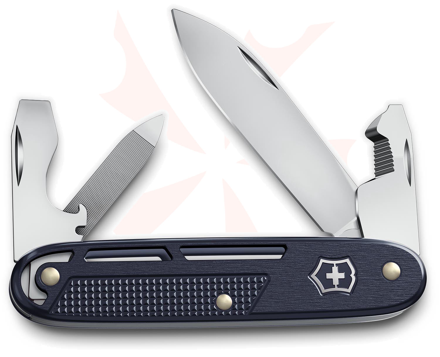 Victorinox Swiss Army Synergy Alox Refined Collection Liner Lock Multi ...
