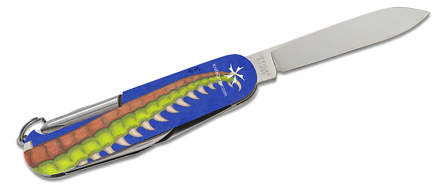 Victorinox Swiss Army Tinker Multi-Tool, Green Dragon, 3.6