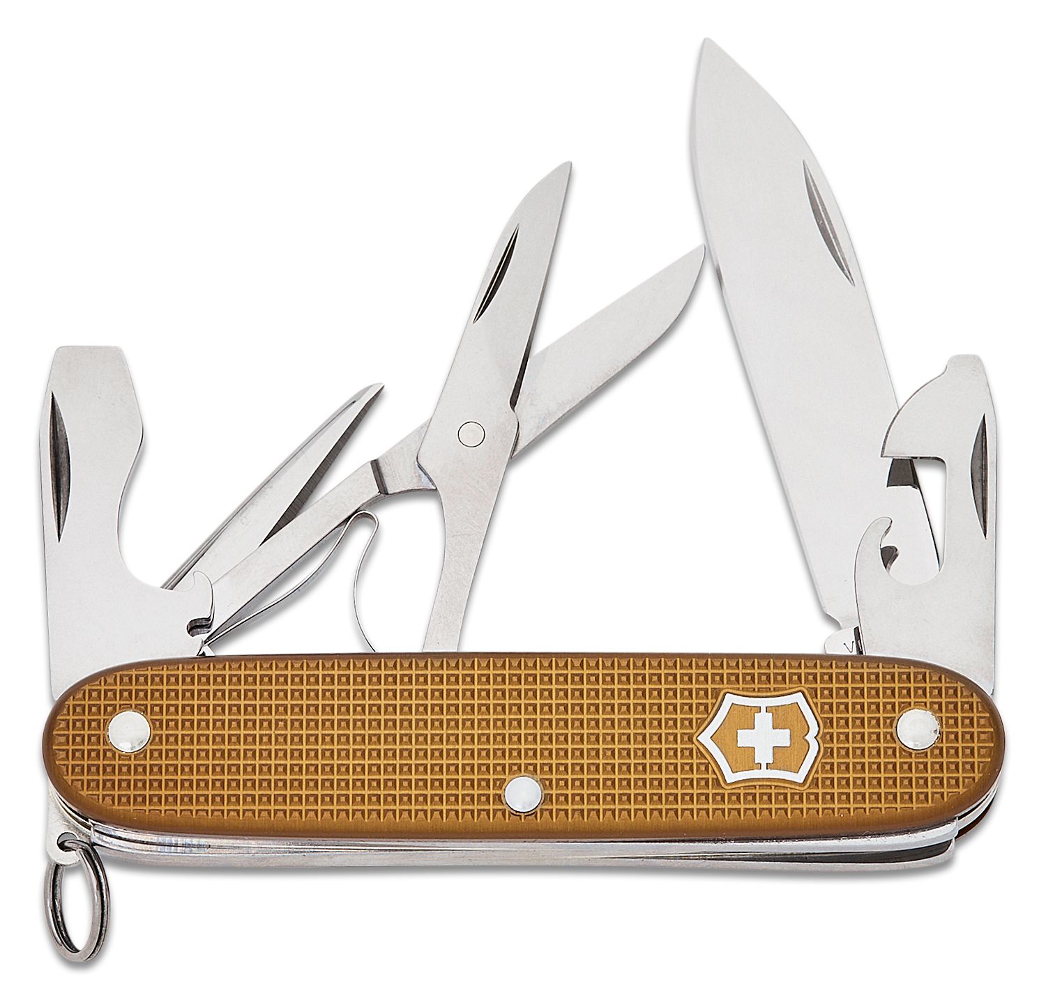 Victorinox Pioneer X Swiss Army Knife 2024 Alox Limited Edition Terra Brown  - Smoky Mountain Knife Works
