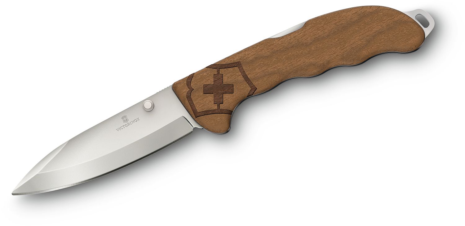 Victorinox Swiss Army Knife, Evoke Wood, Folding, Large (136 mm) Silve