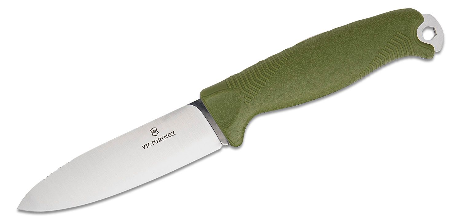  Victorinox Garden Floral Knife, Swiss Made, Straight Blade,  Stainless Steel, Green : Folding Camping Knives : Sports & Outdoors
