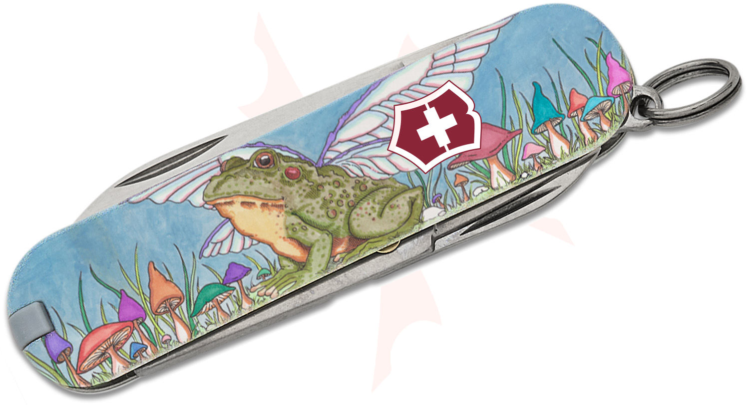 Victorinox Swiss Army Fairy Frogs Classic SD Multi-Tool, 2.3