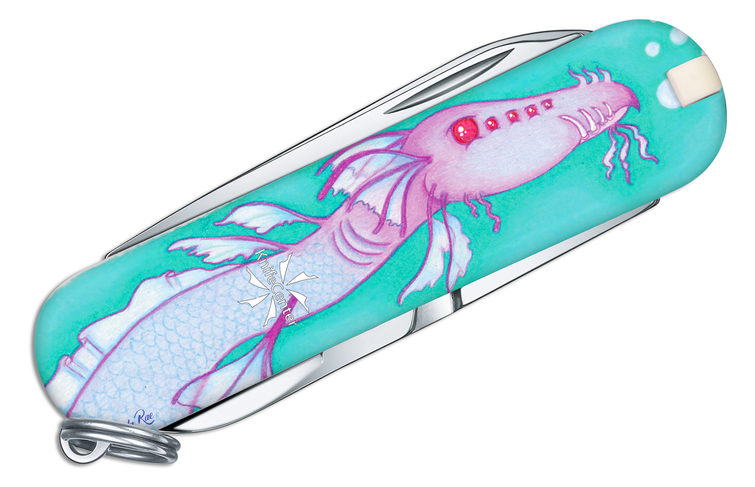 Victorinox Swiss Army Purple Water Dragon Classic SD Multi-Tool