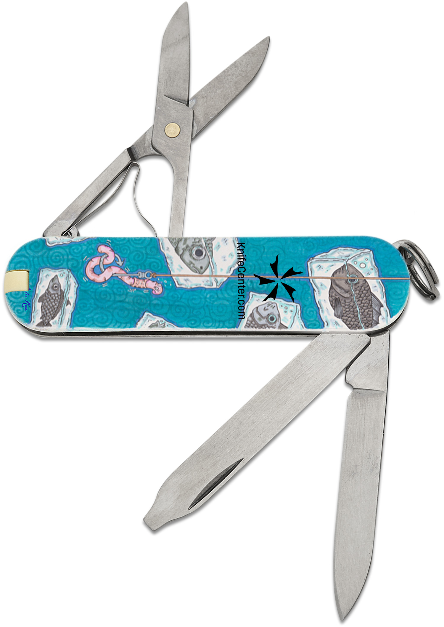 Victorinox Swiss Army Yeti Fishing Classic SD Multi-Tool, 2.3