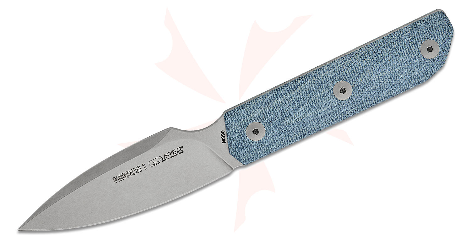 ハイパーナイフ6 Viper Knives Mirror1 Pocket Fixed Blade Knife 3.11