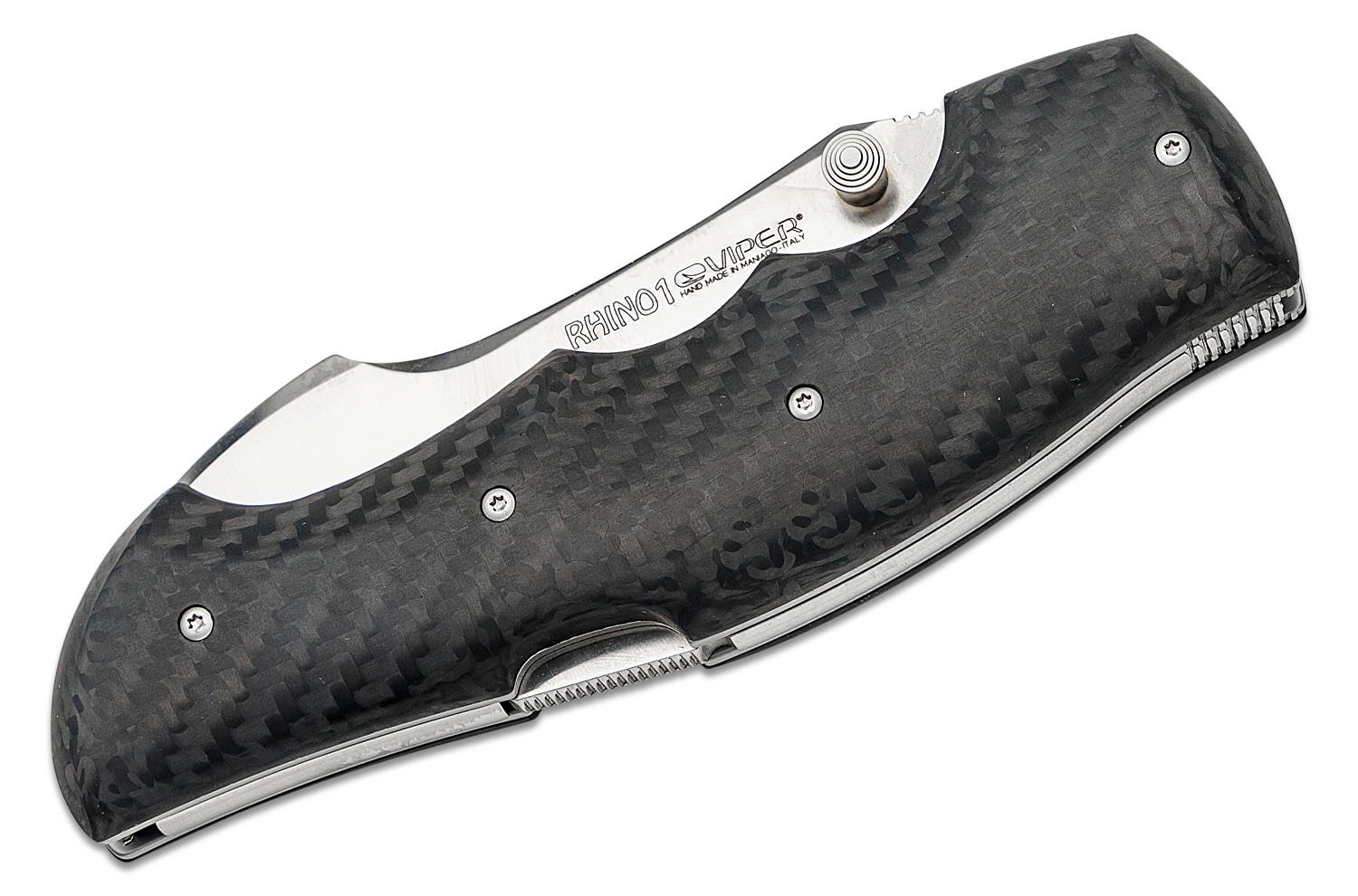 Viper Rhino 1, V5901FC, Satin Elmax, Carbonfiber pocket knife, Fabrizio  Silvestrelli design