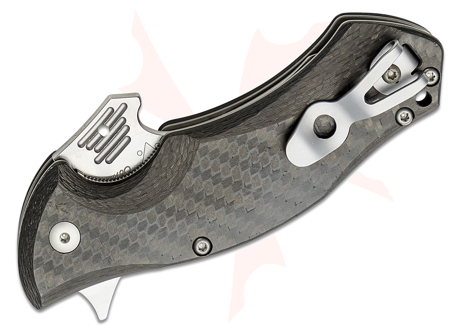 KU　VIPER Viper Knives Vox Kyomi Flipper Knife Black G-10 (3.1