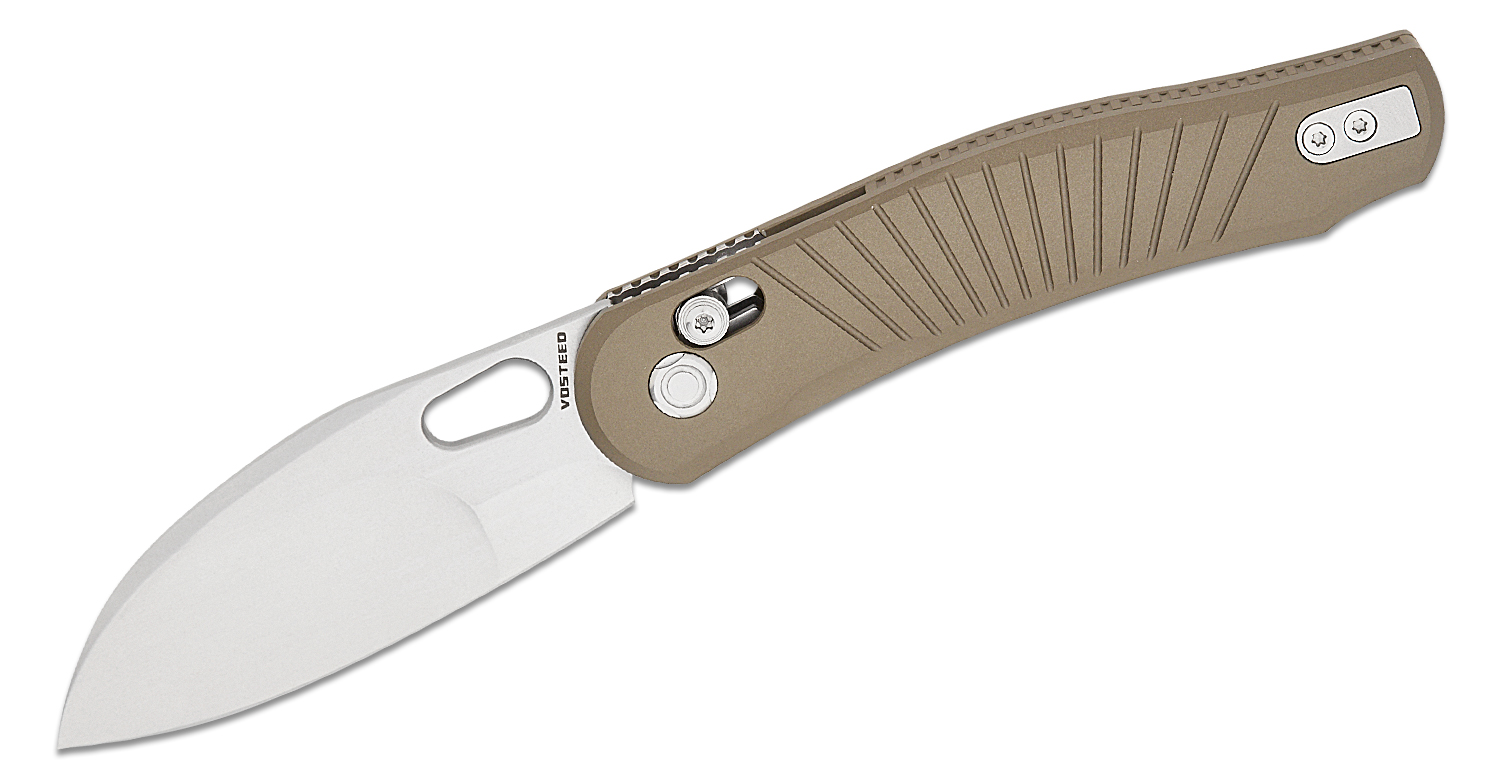 Vosteed Knives RS Knifeworks Morel Crossbar Lock Folding Knife