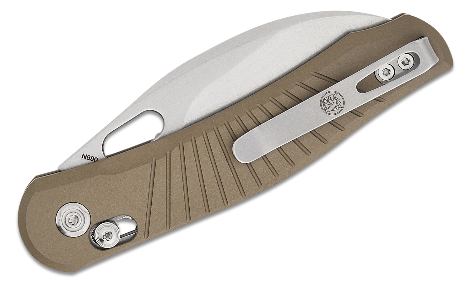Vosteed Knives RS Knifeworks Morel Crossbar Lock Folding Knife