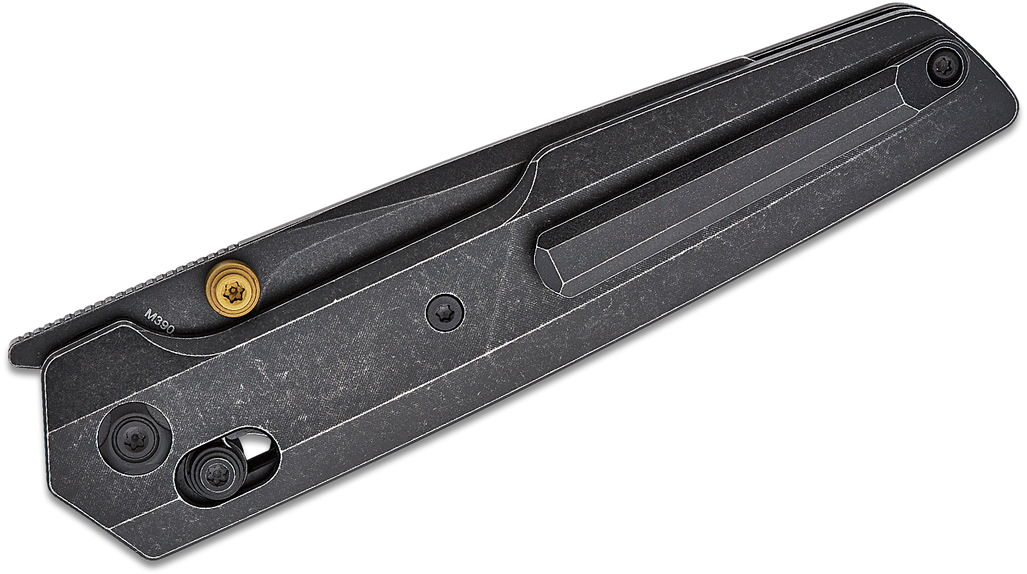 Vosteed Knives Yue Dachshund Crossbar Lock Front Flipper