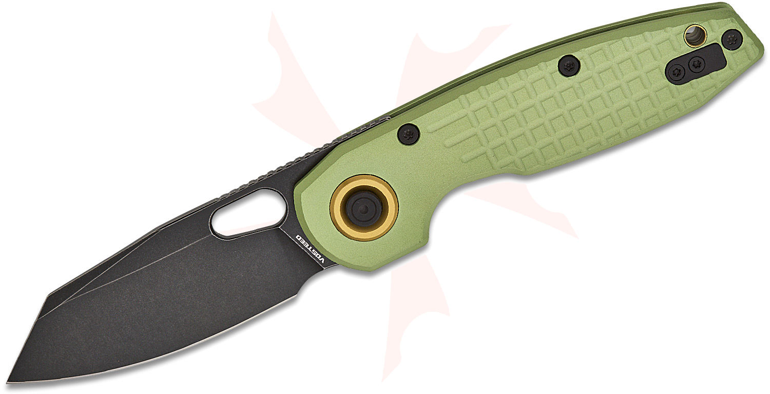 F NILøS Down Stole Vosteed Knives Ankylo Vanchor Lock Flipper Knife 3.18