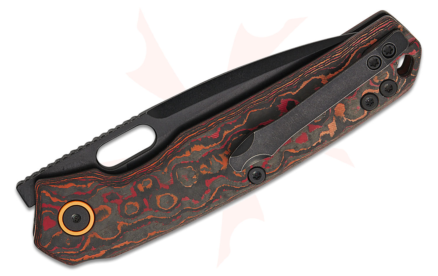 Vosteed Knives TuffKnives Psyop Top Liner Lock Front Flipper Knife