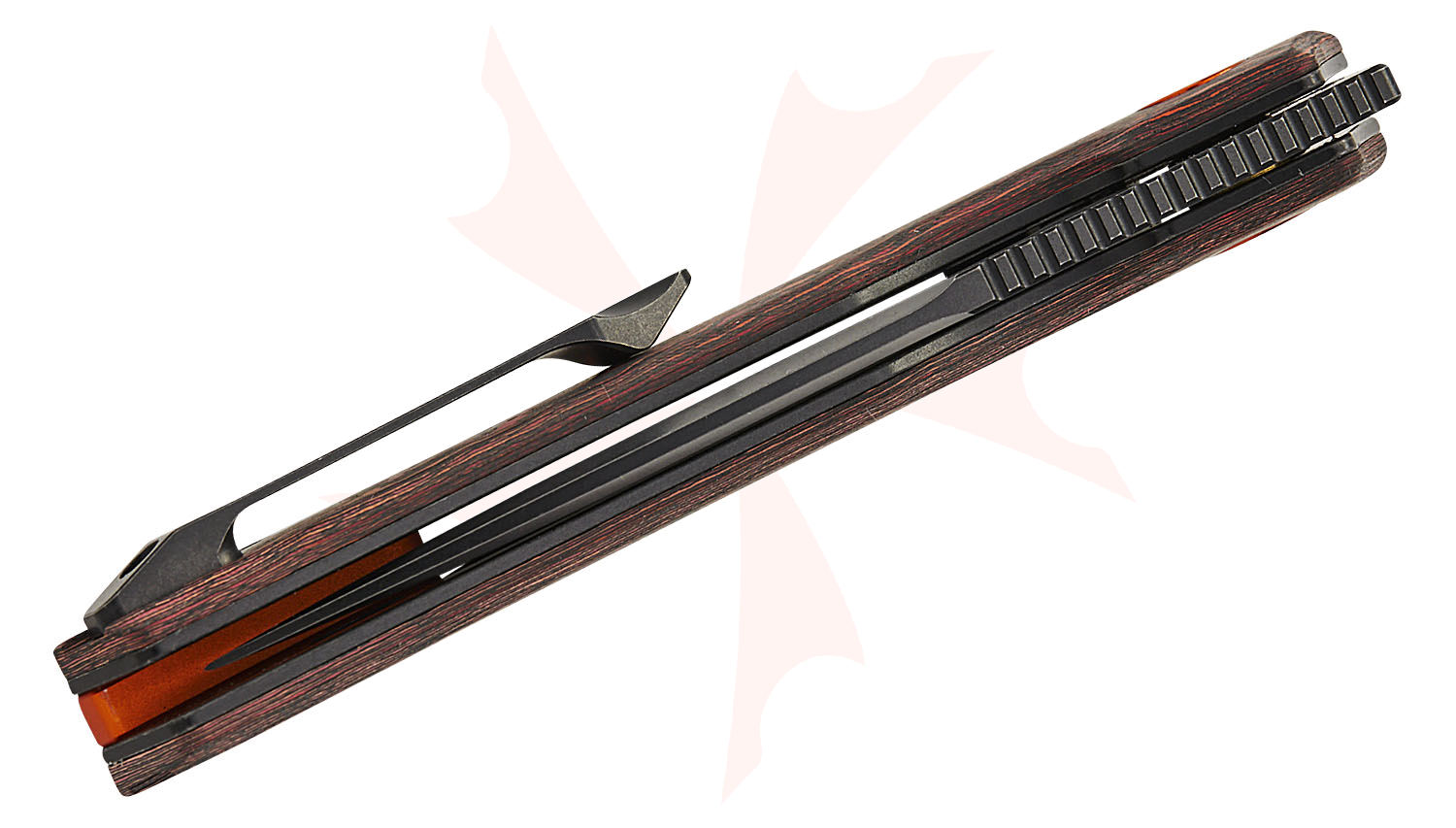 Vosteed Knives TuffKnives Psyop Top Liner Lock Front Flipper Knife