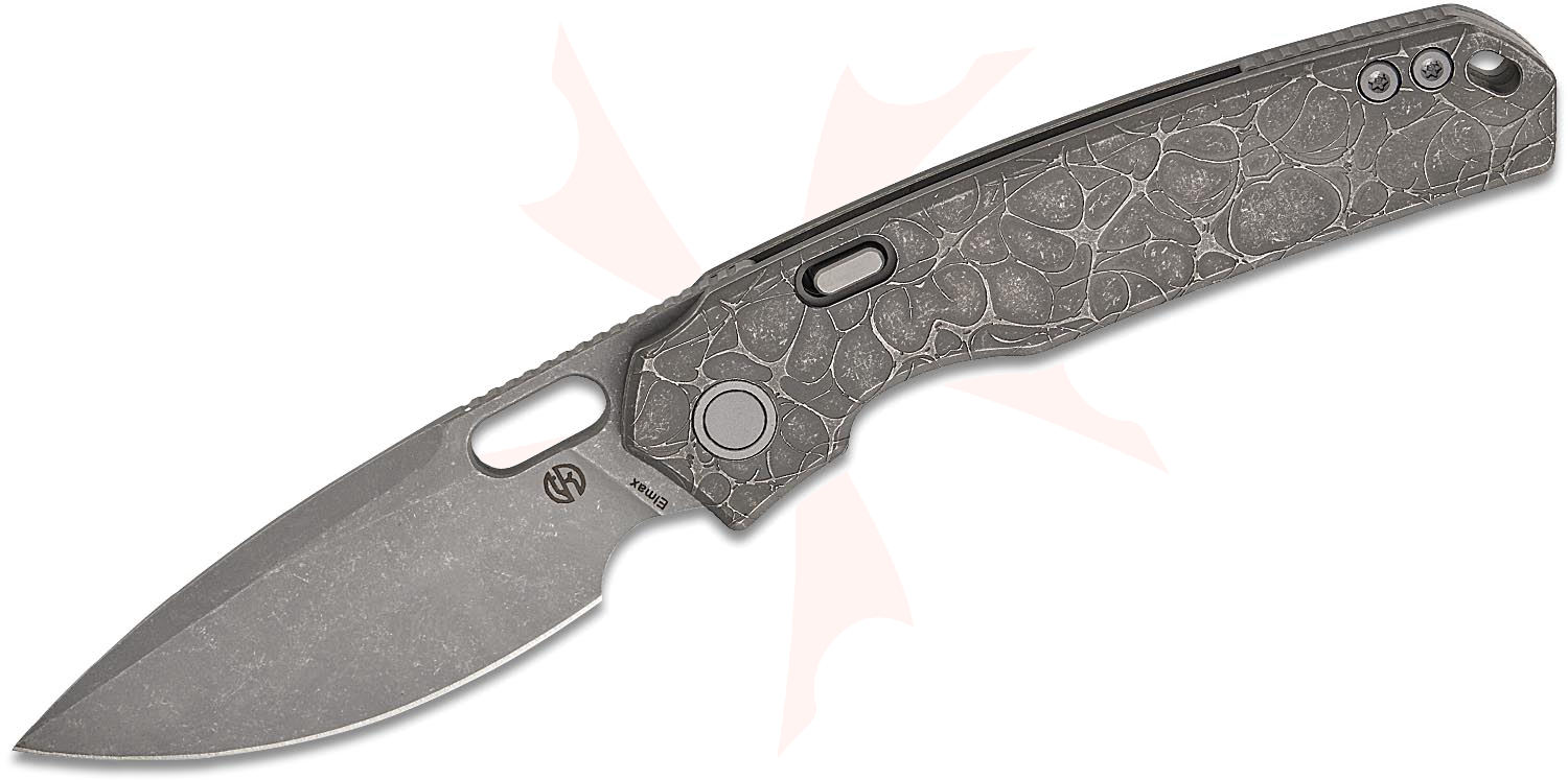Vosteed Knives TuffKnives Psyop Top Liner Lock Front Flipper Knife