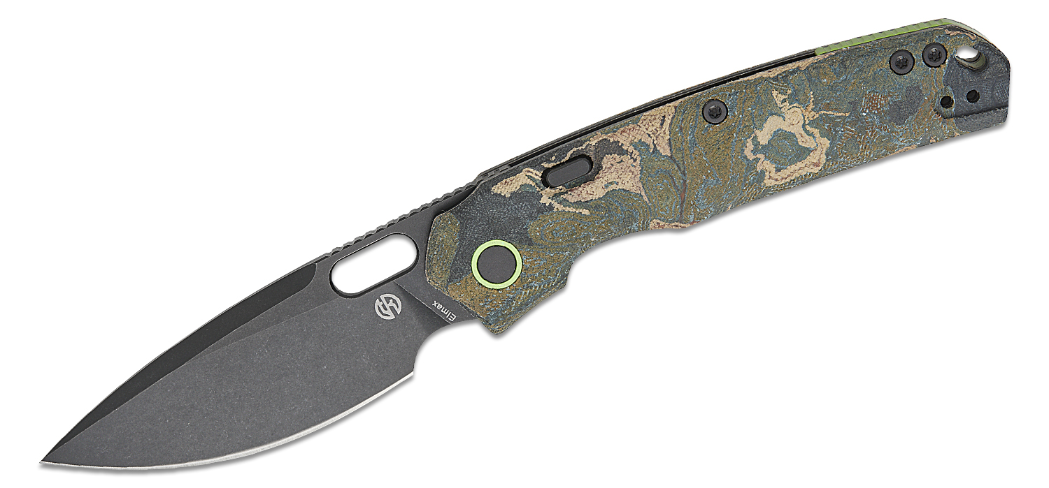 Vosteed Knives TuffKnives Psyop Top Liner Lock Front Flipper Knife