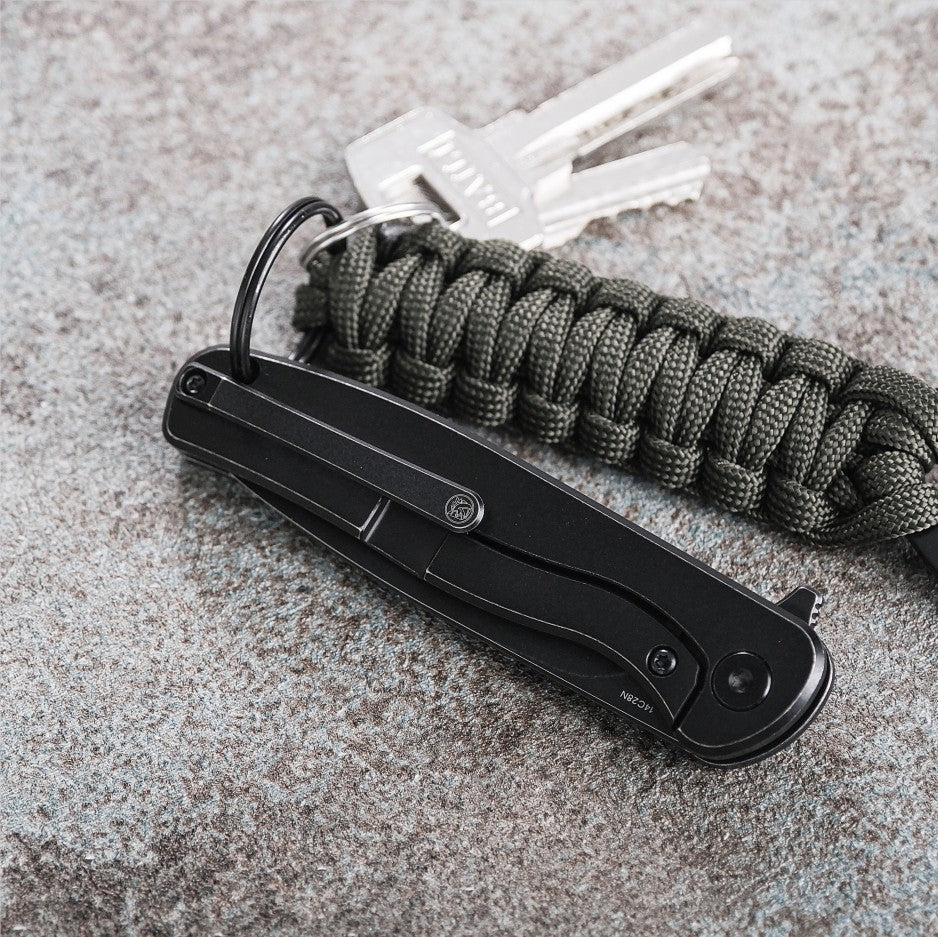 Vosteed Knives Mini Labrador Frame Lock Flipper Knife 2.73" 14C28N