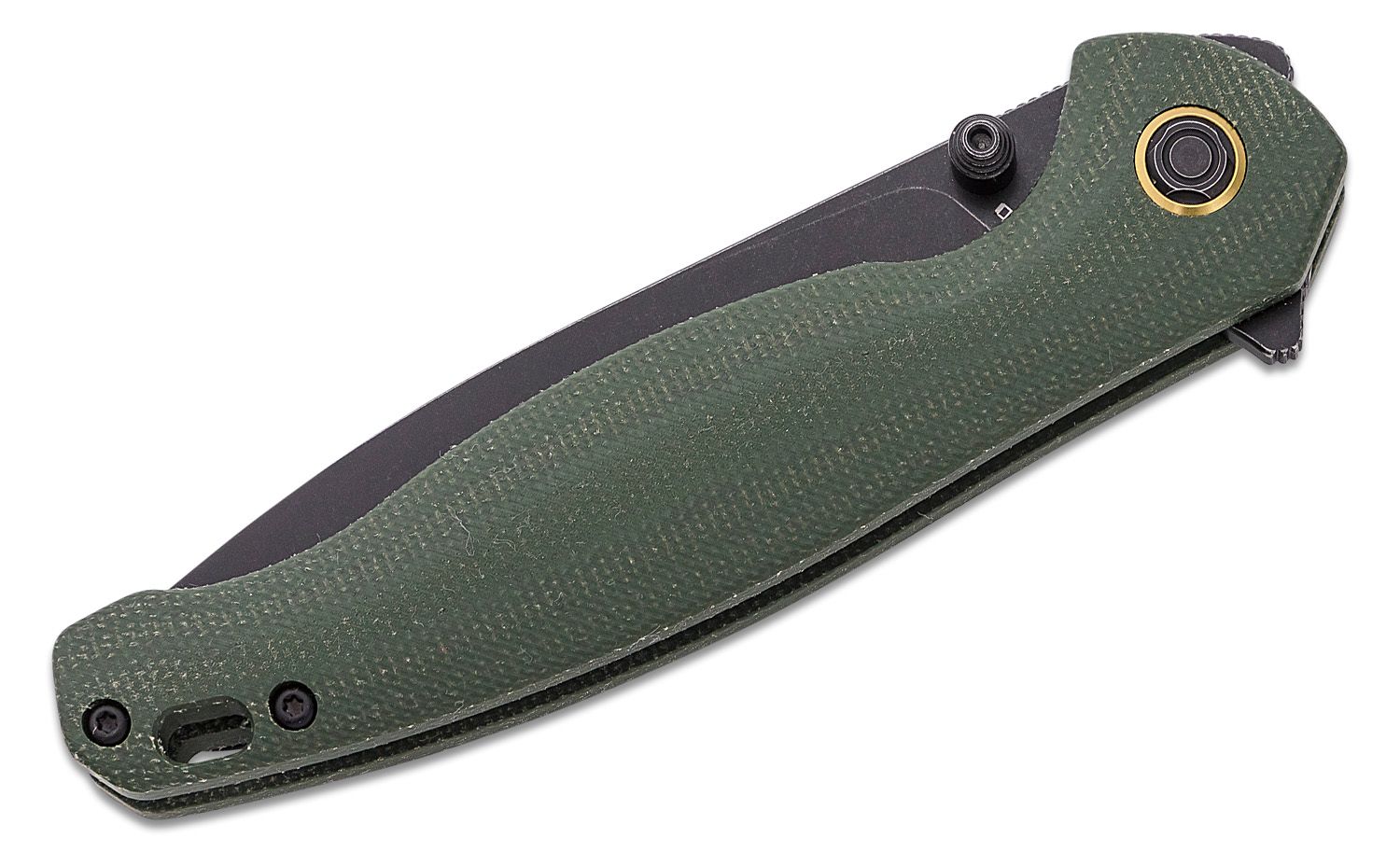 MERCATOR knife - green, hartaufhart