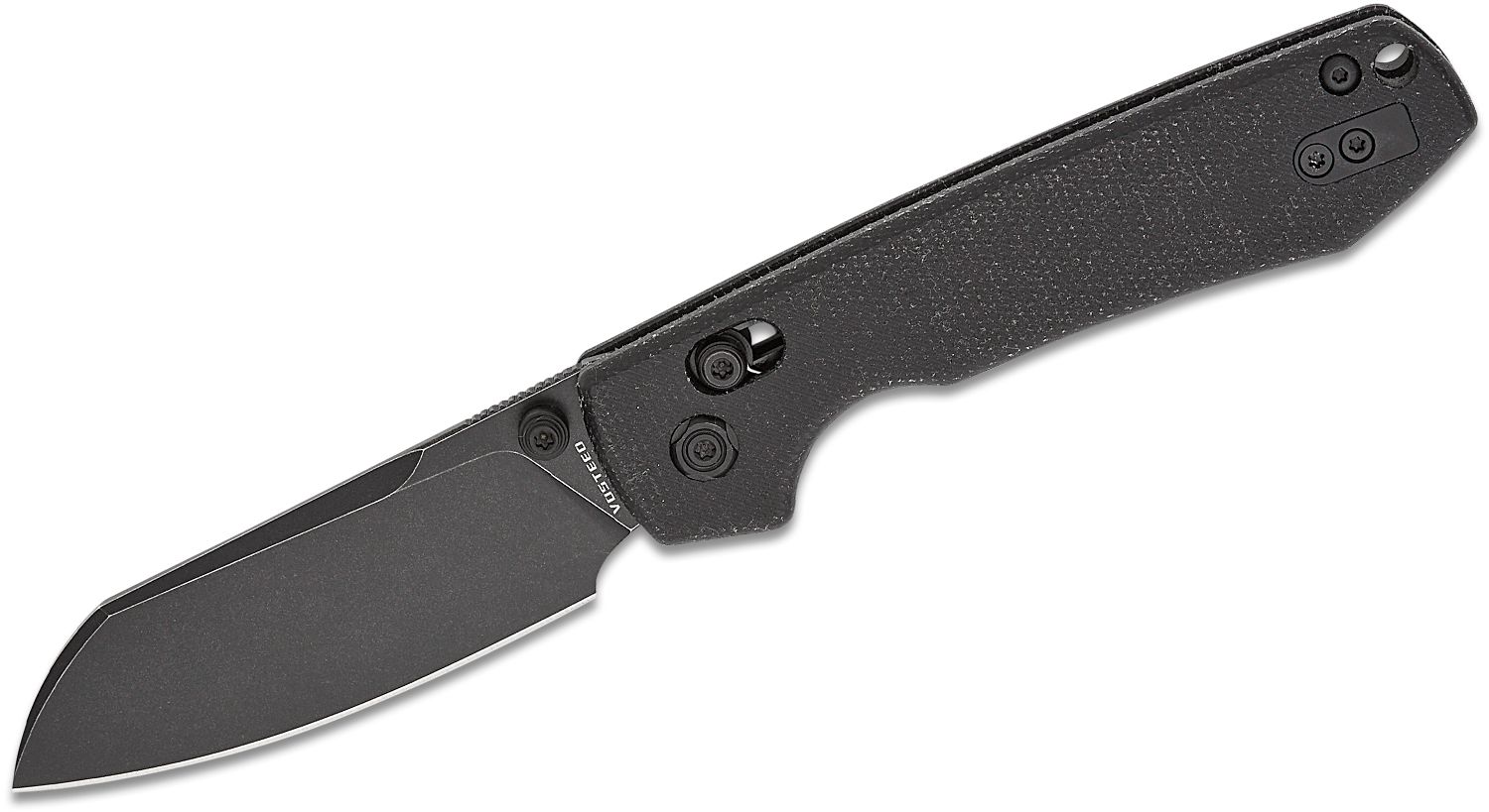 Stealth Cleaver Knife - 8 Inch Black Tactical Cleaver - Rectangle Blade  Fixed Survival Knives