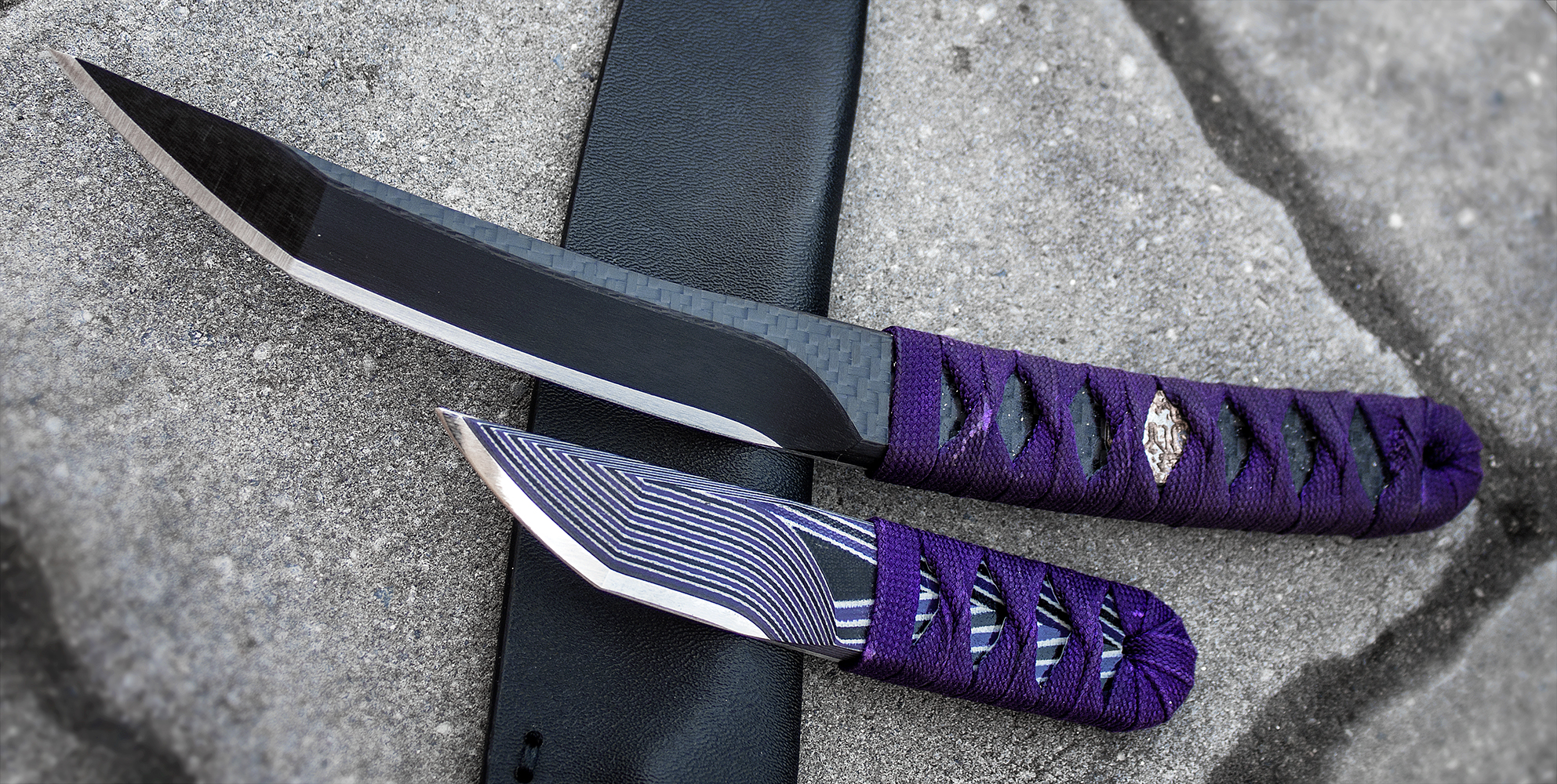 Warren Thomas Custom Medium Tanto Fixed 3