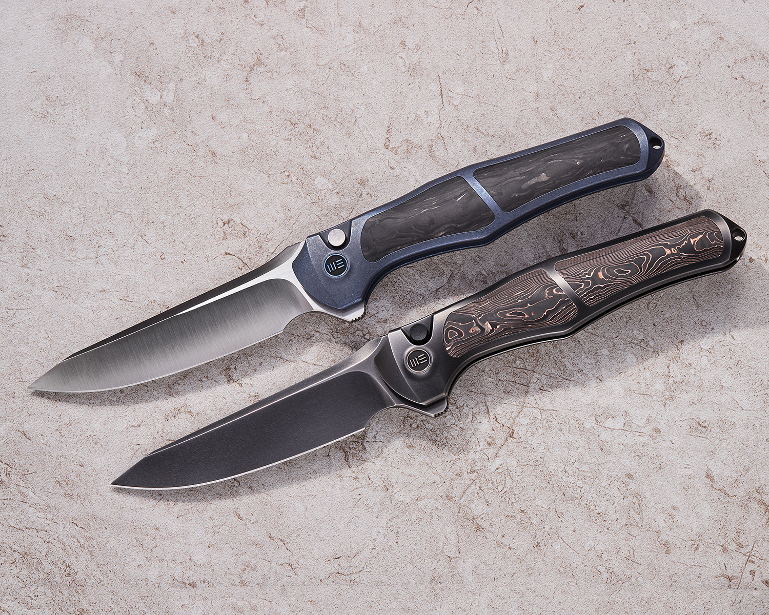 We Knife Company Limited Edition 702XI Integral Button Lock