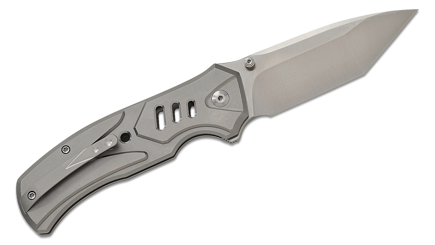 We Knife Company Zentron Button Lock Flipper Knife 3.48