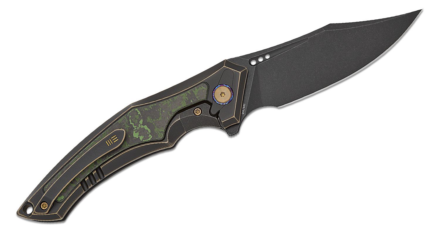 We Knife Company Limited Edition Orpheus Frame Lock Flipper Knife 3.48 ...