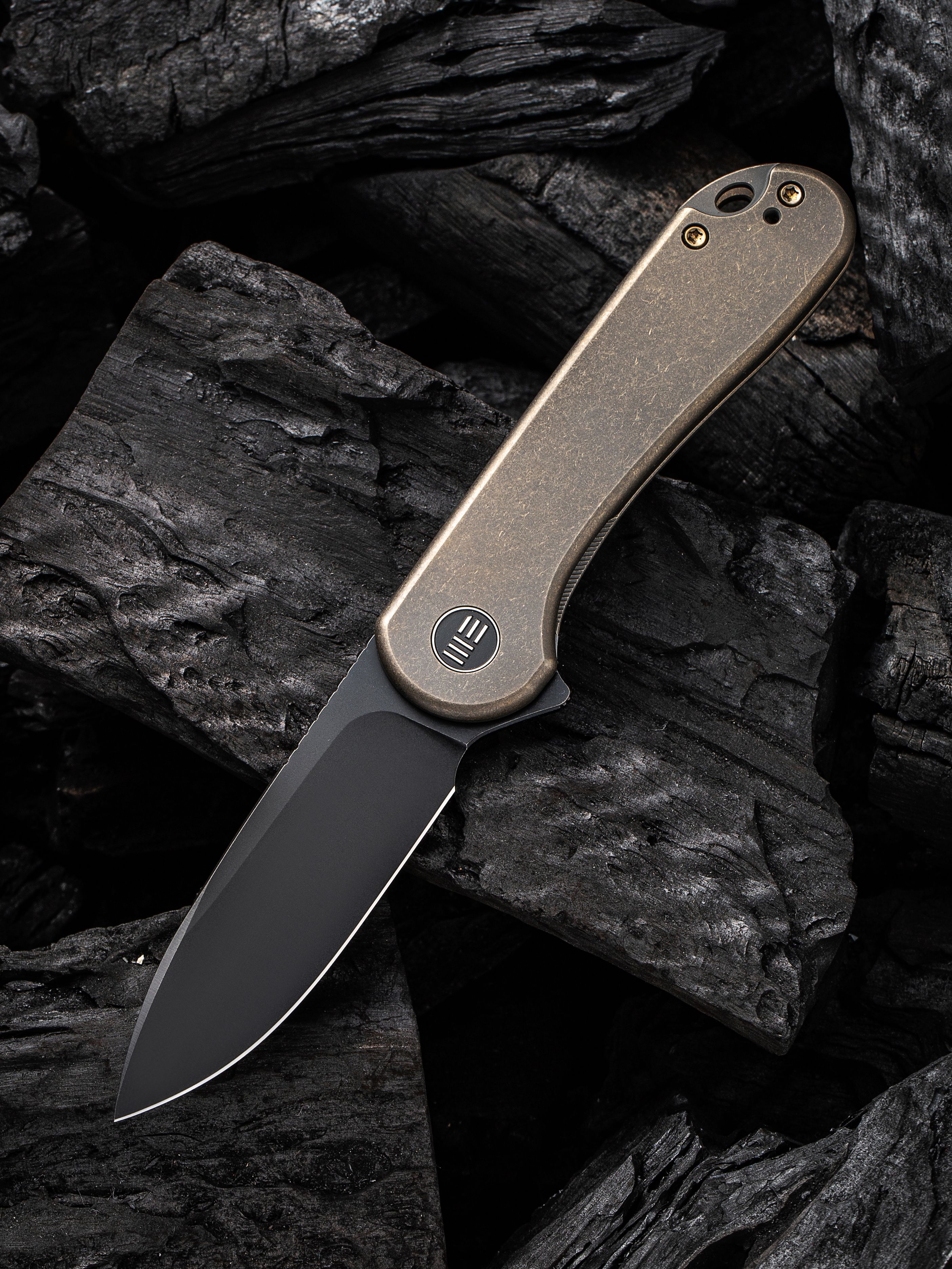 Bronze Titanium We Elementum – Serenity Knives Houston