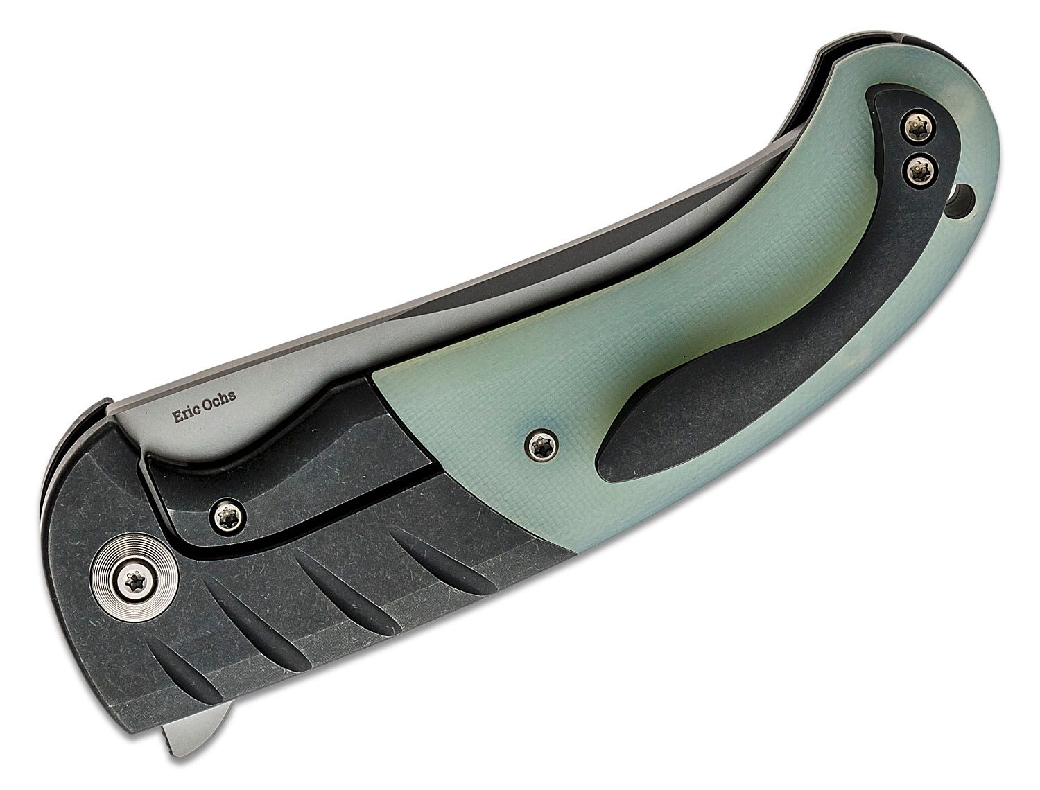 Model 023, EDC Style Cleaver, 1095HC, 59-60RC, Handle options availabl –  Jason Perry Blade Works