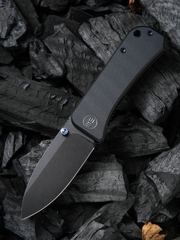 We Knife Co Big Banter Ben Peterson Design Natural G-10 Handle Black  Stonewashed CPM 20CV Blade Nested Liner Lock (MAP) (1) - Smoky Mountain  Knife Works