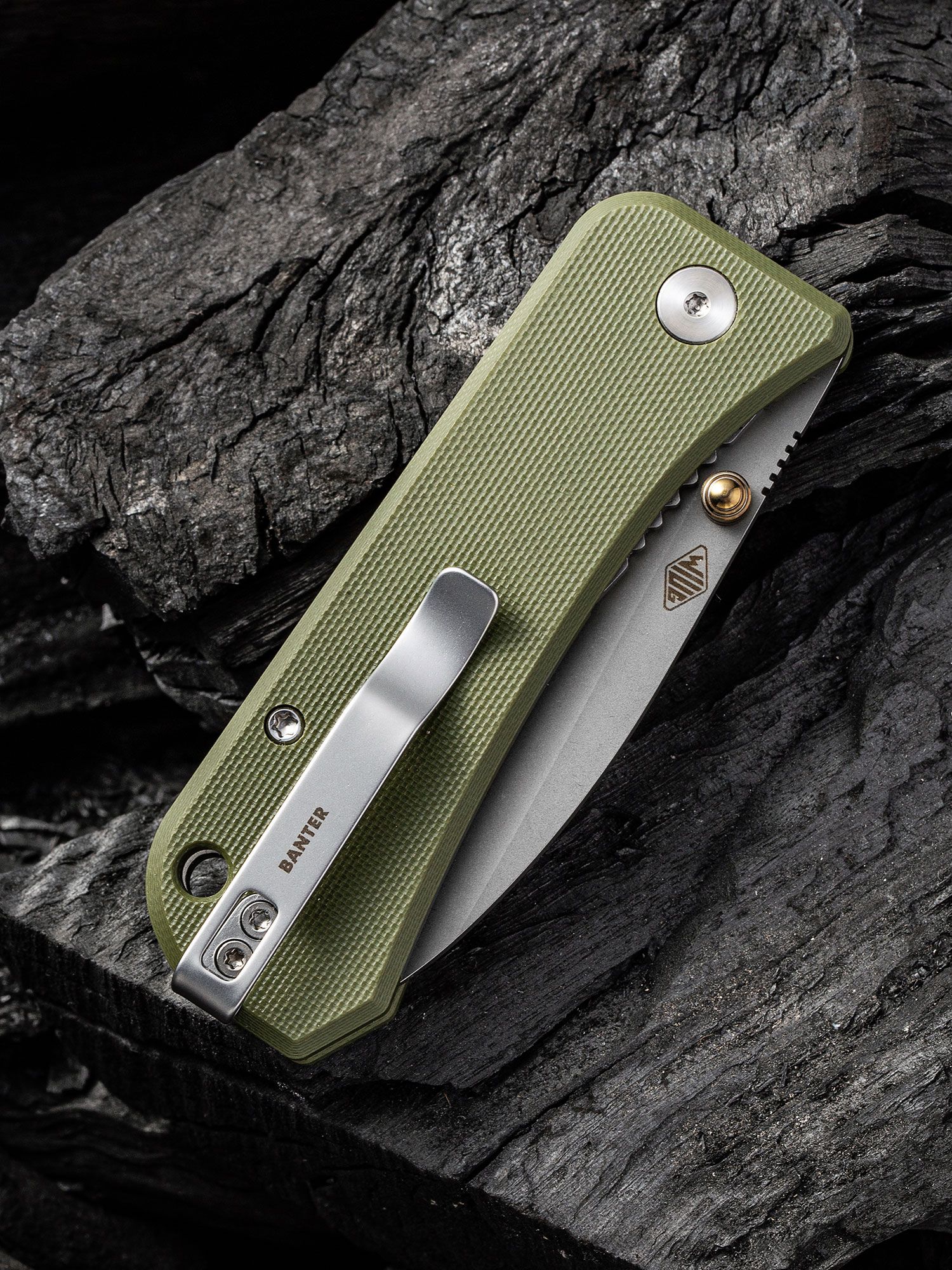 WE Knife Co. Banter - Green Micarta - S35VN – Knafs