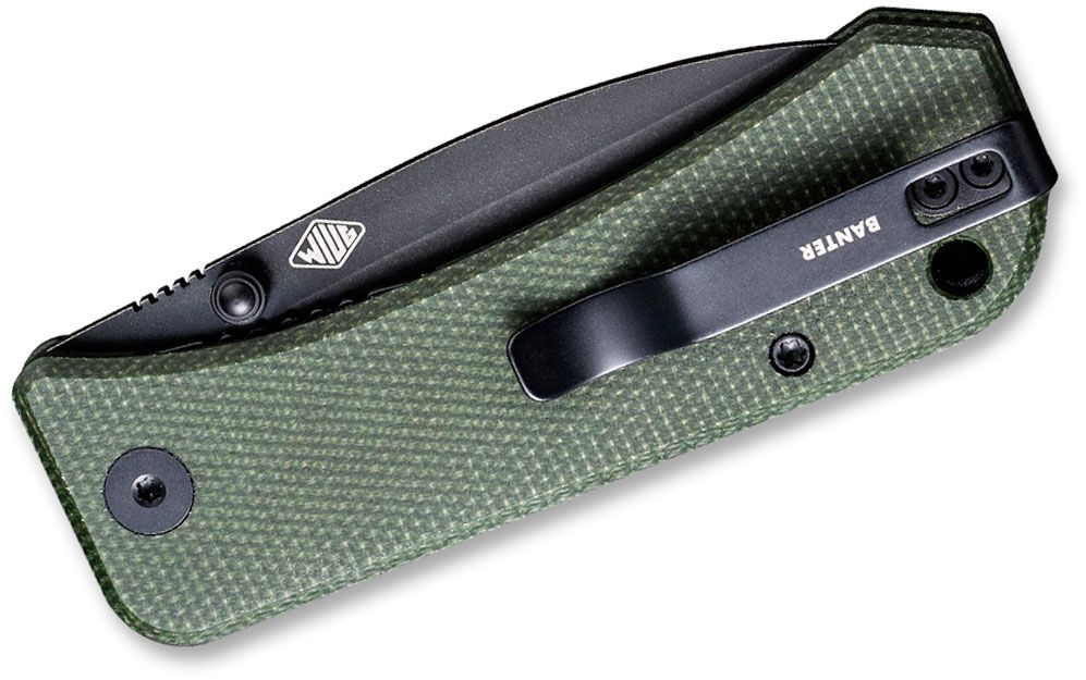 WE Knife Co. Banter - Green Micarta - S35VN – Knafs