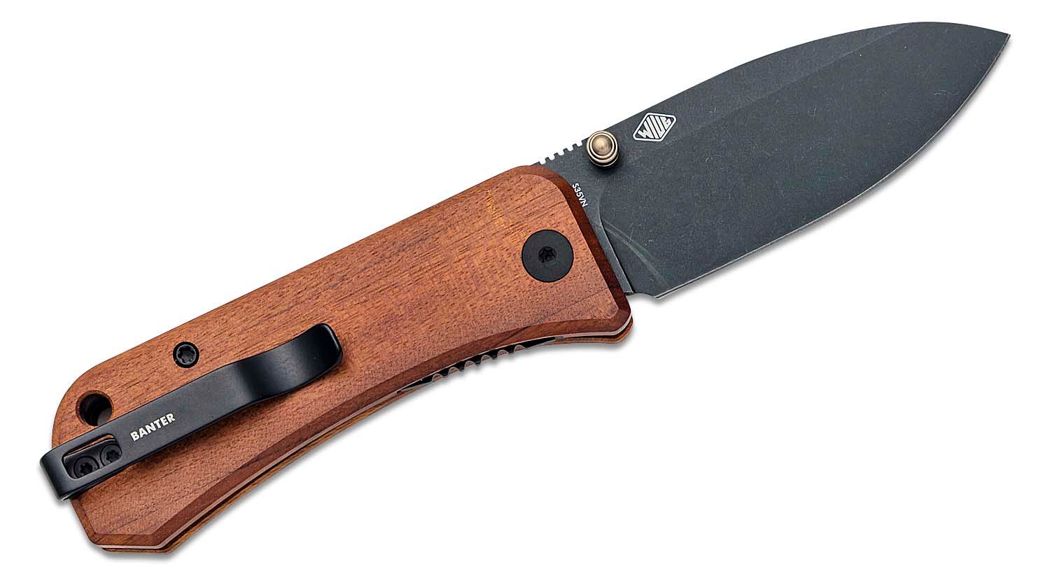 WE Knife Co. Banter - Guibourtia Wood - S35VN – Knafs