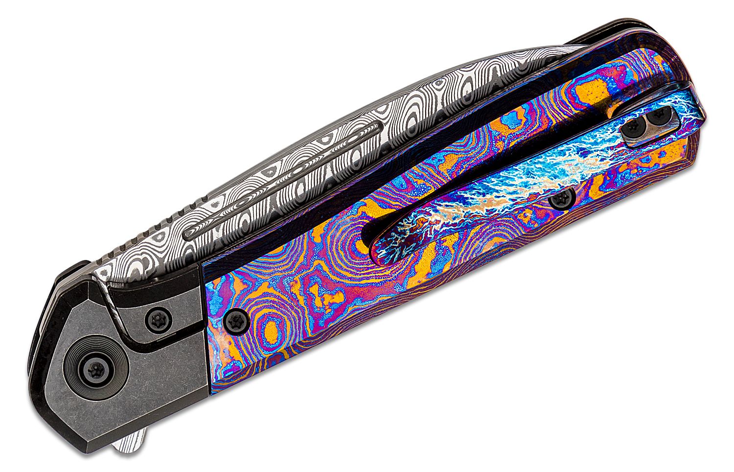 Timascus knife Shizeku B.Fancy Wild 2/2 of the Manufactory S&L