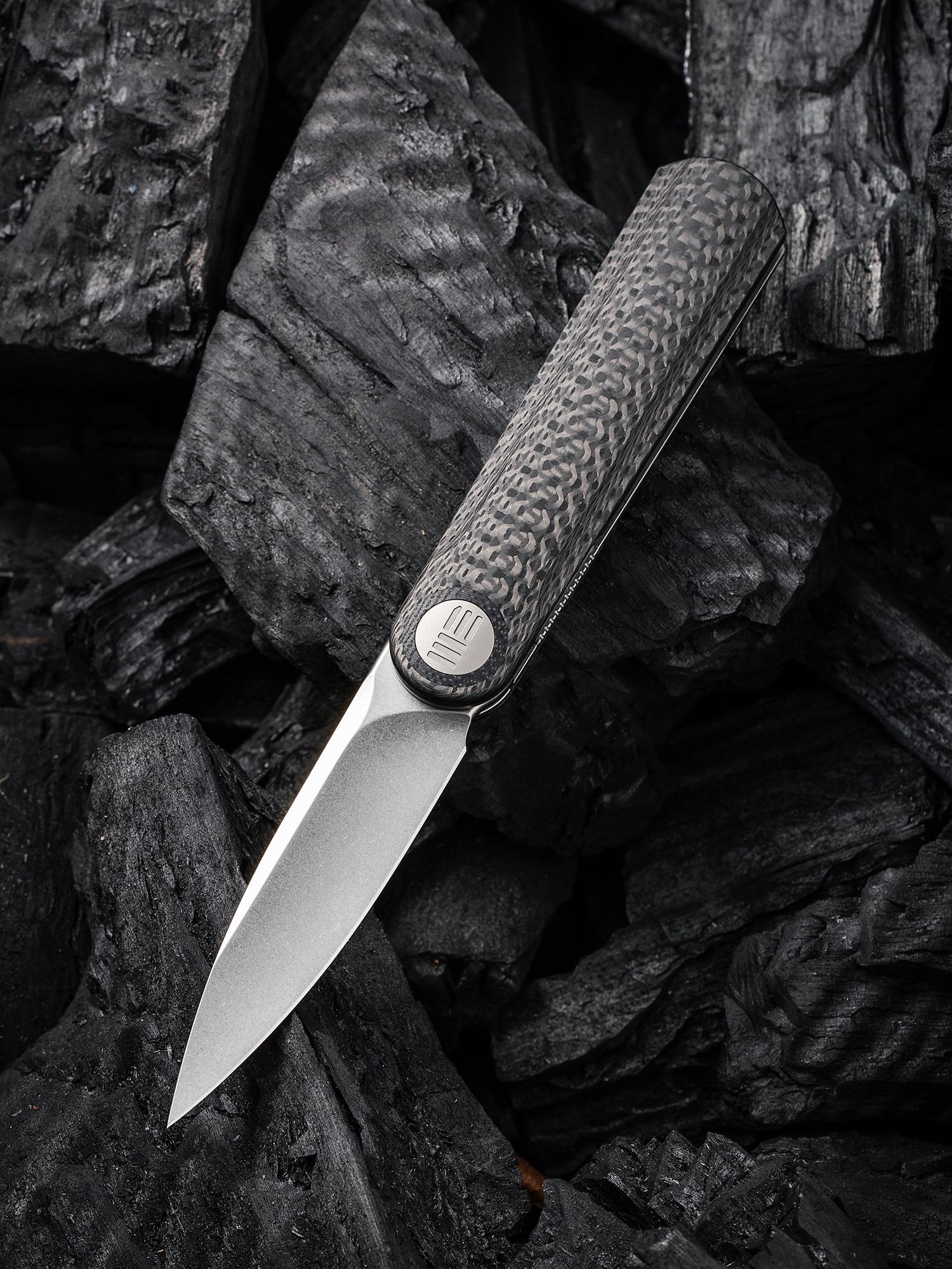 We Knife Company Justin Lundquist Eidolon Front Flipper Knife 2.86" CPM