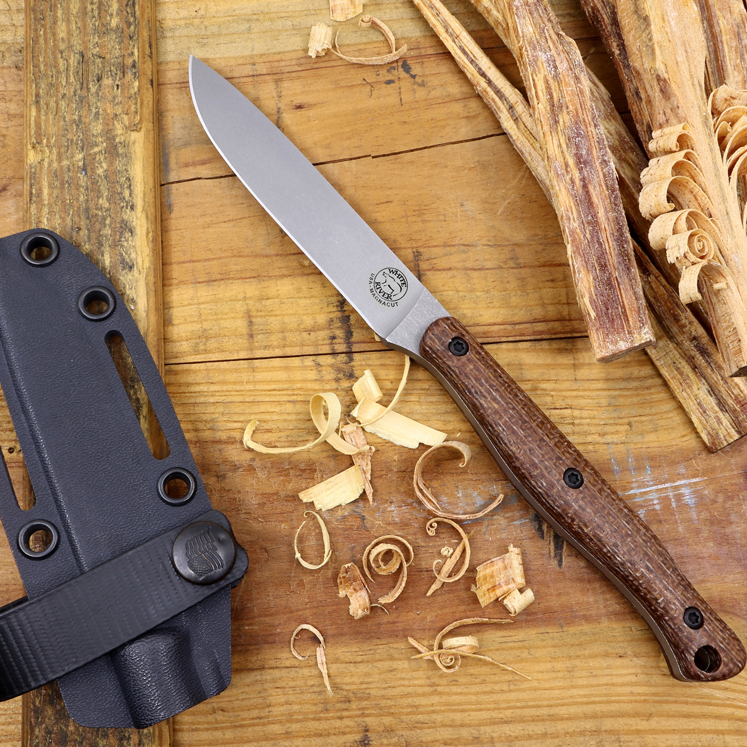 White River Knives Exodus 4 Fixed Blade Knife 3.88