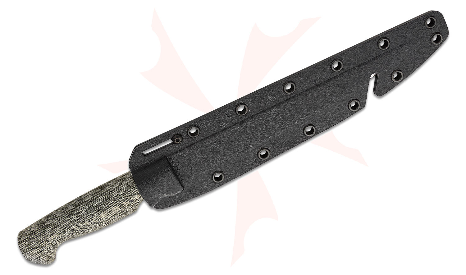 White River Knives Fillet Knife 8.5" 440C Flexible Blade, Black Micarta