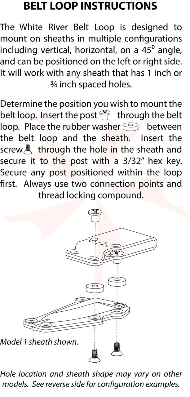 White River Knives Hunter Fixed Blade Knife 3.5" S35VN Stonewashed