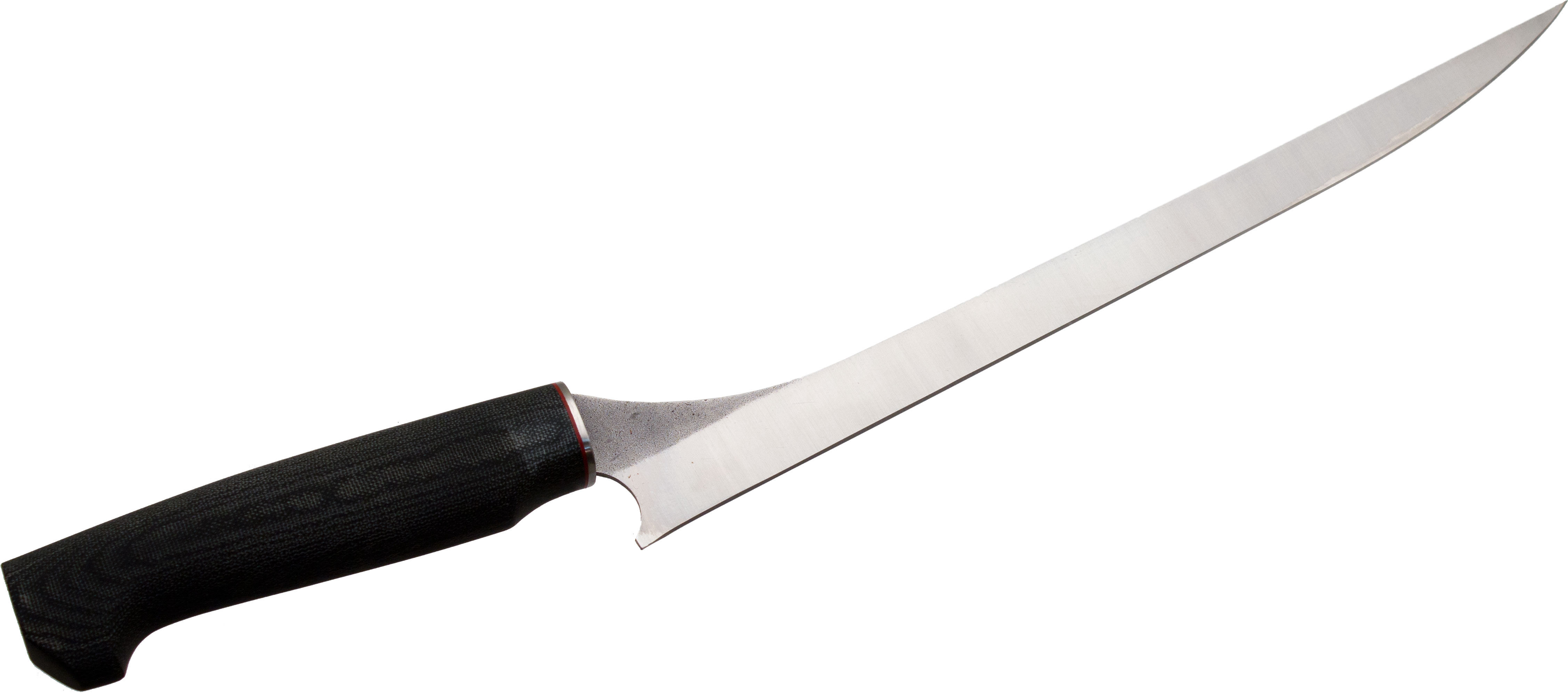 White River Knives StepUp Fillet Knife 11" 440C Flexible Blade, Black