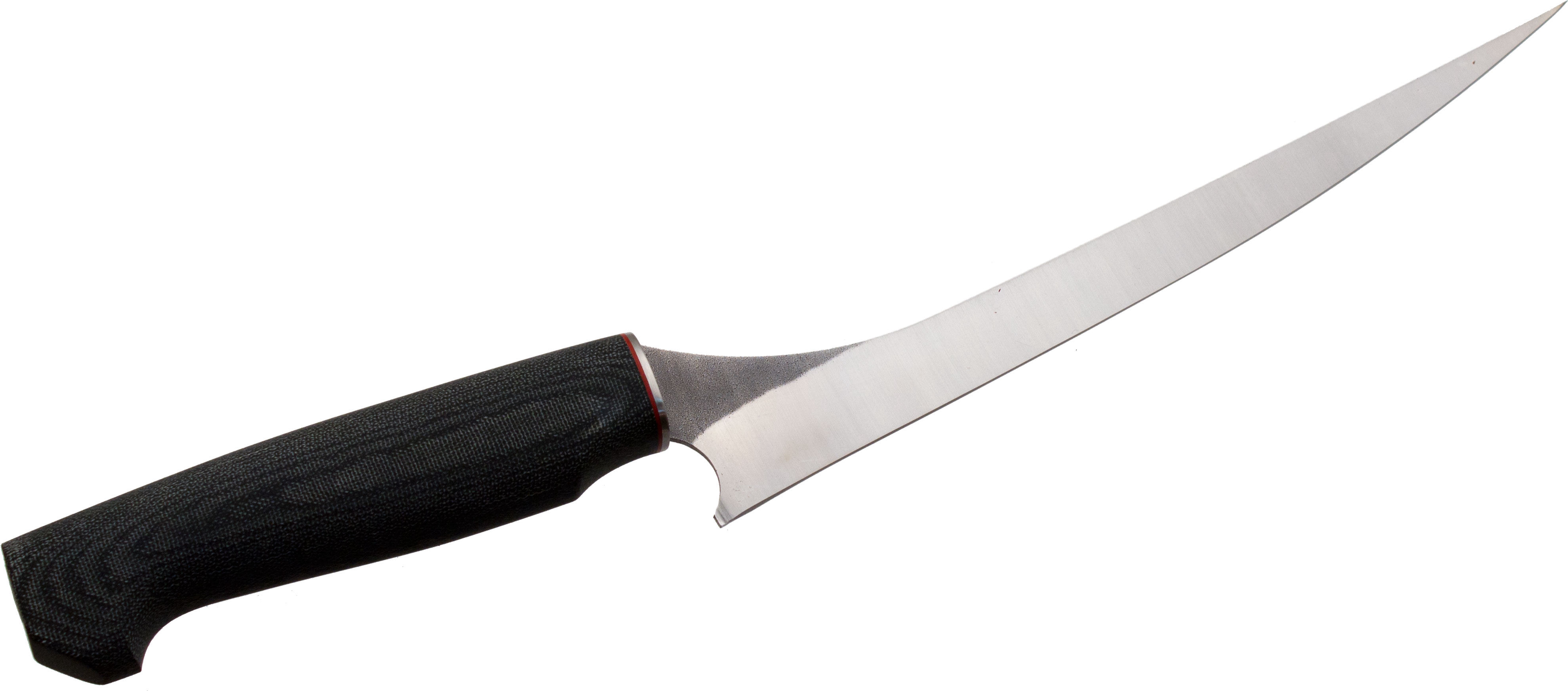 White River Knives StepUp Fillet Knife 8.5" 440C Flexible Blade, Black